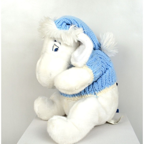 Disney Store Exclusive White Eeyore Winter Snowflake Removable Tail. - Picture 2 of 7